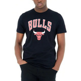 Playera New Era Chicago Bulls Nba Original  3229361