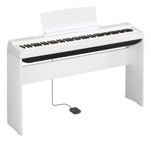 Yamaha - Piano P125whset - Blanco
