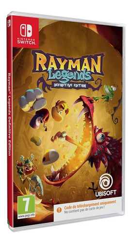 Caja Sellada Rayman Legends Switch Ver Video