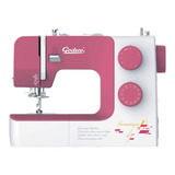 Maquina De Coser Godeco Fantastique - Blanco/rosa - 220v