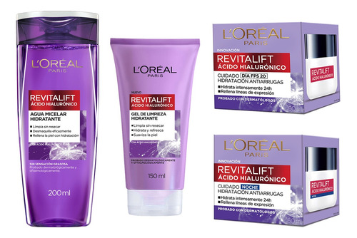 Kit L'oreal Revitalift Acido Hialuronico