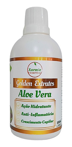 Glicerina Com Babosa Aloe Vera 100ml Natural 