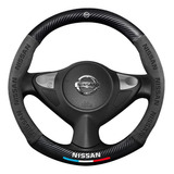 Funda De Volante Nissan Round Alcantara De Fibra De Carbono