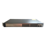Switch Fast Poe Cisco 3750 V2 24 Portas Ws-3750-24ps-s