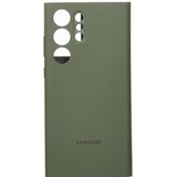 Samsung Galaxy S23 Ultra Smart Clear View Wallet Cover Khaki