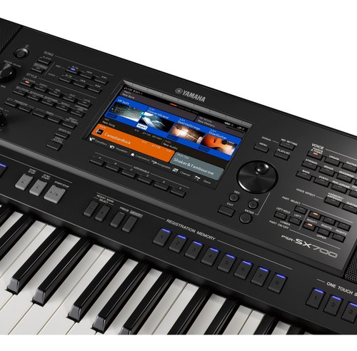 Yamaha Psr Sx700 Teclado Workstation Con Eliminador Pa-300c