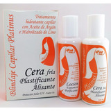 Cera Fria Plastificante Alisante Platinus Cirugia Keratina C