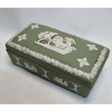 Alhajero Antiguo Ingles Wedgwood Original Color Verde Raro