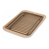 Nordic Ware Plancha Compacta Para Horno Juego De Parrilla 2 