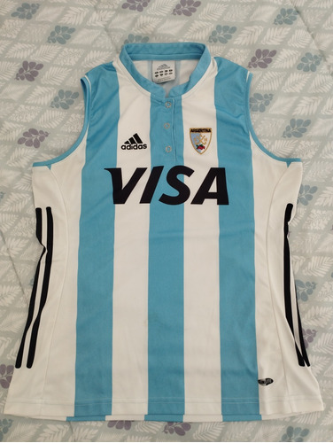 Camiseta De Argentina Las Leonas Hockey adidas Usada L