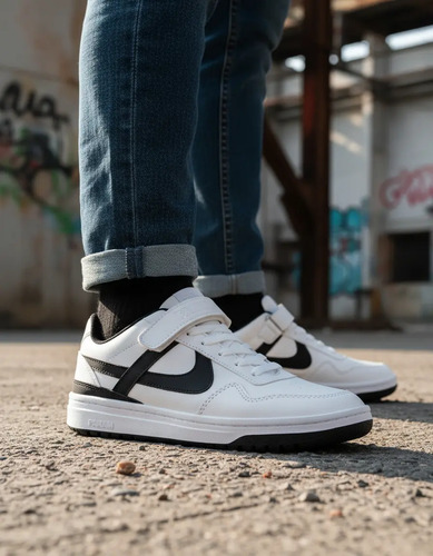 Tenis Panam Original 100% Casual 010684 Velcro Piel Sintetico Hombre Mujer | Envío gratis