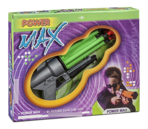 Pistola Lanzador Flechas Pistola Con Disco Power Max