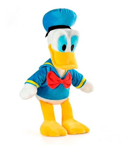 Boneco De Pelúcia Pato Donald C/ Som 33cm Disney - Multikids