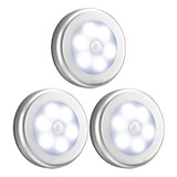 3pcs Smart Lámpara De Pared Sensor De Movimiento Luz Noche