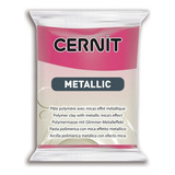 Cernit Metallic Arcilla Polimérica 56 G, Colores A Elección Color Magenta