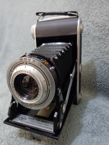 Câmera  De Fole Agfa Ansco Viking 4.5 Ano 1951 Impecavel