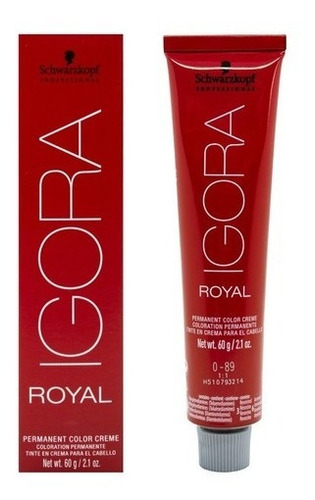 Tintura Igora Royal - Schwarzkopf 60g - Tono A Elección