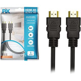 Cabo Hdmi Pix 2.0 4k Hdr Ultra Hd 19 Pinos Gold 2m