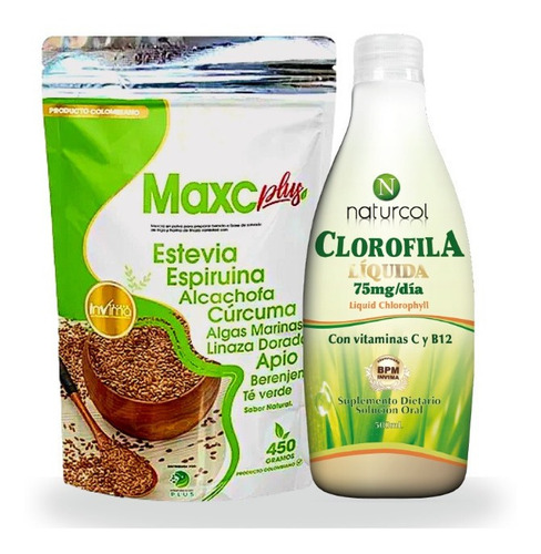 Clorofila & Colon+plus - L a $144