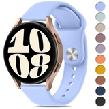 Malla De Silicona Para Galaxy Samsung Watch 6 Classic Azul