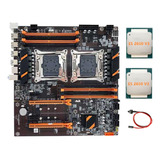 Placa Base X99 De Doble Cpu Lga2011, Compatible Con Memoria