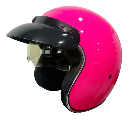 Casco Hawk 721 Glitter Abierto Vintage Cafe Racer Sti Motos