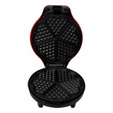 Máquina De Waffles Antiadherente Roja Decakila Kuec016w