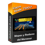 Actualización De Gps Bak 7007 Dbt Mapas Del Mercosur