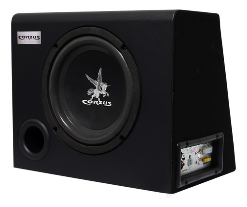 Caixa Som Amplificada Automotiva 200 Wrms Subwoofer 8 Pol