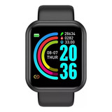 Relógio Smart Watch D20 Bluetooth Fitness Sports Pro Preto 