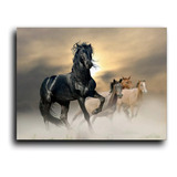 A Pintura De Diamantes 5d Diy Arte Caballos Corriendo 40x50