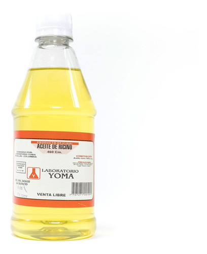 Aceite De Ricino - Laboratorio Yoma - Botella × 460ml