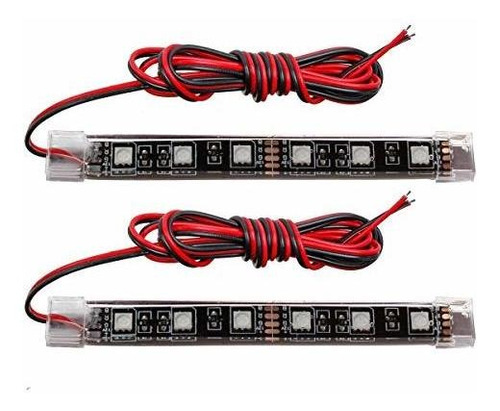 Luces Led Para Exterior De Coche 22.86 Cm Partsam Rojo