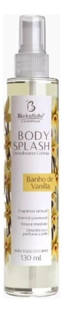 Kit C/3un Colonia Body Splash Vanilla 130ml - Bio Instinto