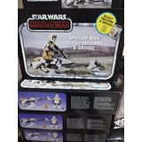 Star Wars Speeder Bike Scout Trooper & Grogu (tmc)