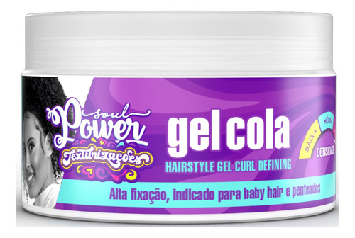 Soul Power Texturizações Gel Cola 250g