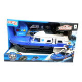 Playset Barco Policia Autos Metal Luz Música Ploppy.6 362088