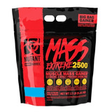 Gainer Mutant Mass Xxxtreme 2500 12lbs Ganador Peso Proteina Sabor Coockies & Cream