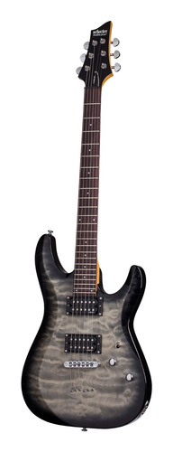 Schecter C-6 Plus Chb Guitarra Eléctrica Carbón Sombreado