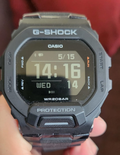 Reloj Casio  Gshock Gbd-200 Negro Impecable