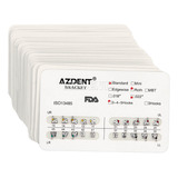 2 Kits Brackets Azdent Mini Roth 0.022 Hooks 3-4-5 