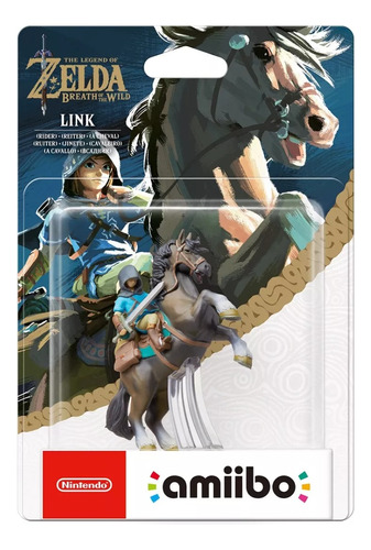 Amiibo Zelda Breath Of The Wild: Link Rider - Switch