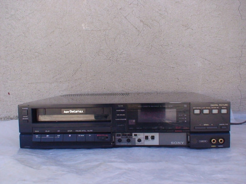 Videocasetera Super Betamax Sl-s680 Digital