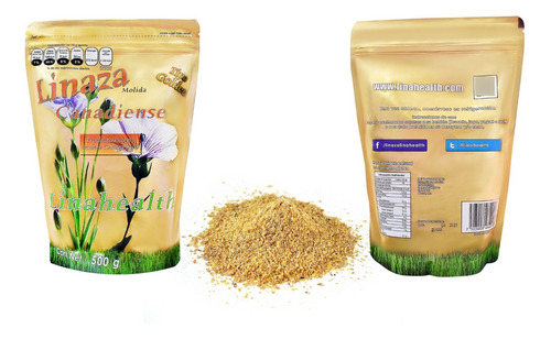 Linaza Molida Canadiense Linahealth Golden 500g