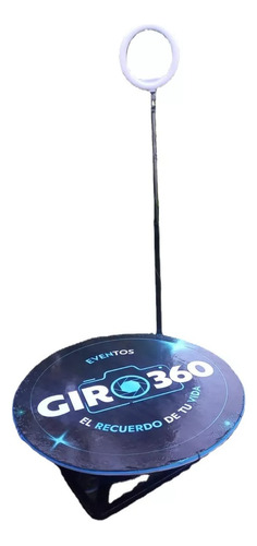 Plataforma Giratoria 360 Luz Photonolimit Camara Video 100cm