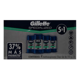  Gillette Antitranspirante 5 En 1 Clear Gel 4 Pz De 113g C/u