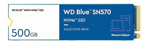Wd Blue Sn570 Nvme Ssd Interno De 500 Gb (para Profesionales