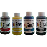 Tinta Ecosolvente Ink Smart Para Cabezal Epson Dx5 4x100ml