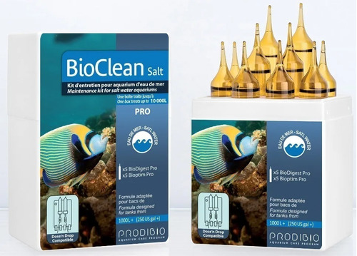 Prodibio Bioclean Salt Biodigest + Bioptim 30 Ampolas