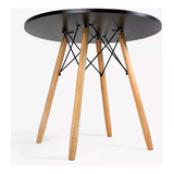  Mesa Eames De Jantar 70cm Minimalista Para Sala Estilosa